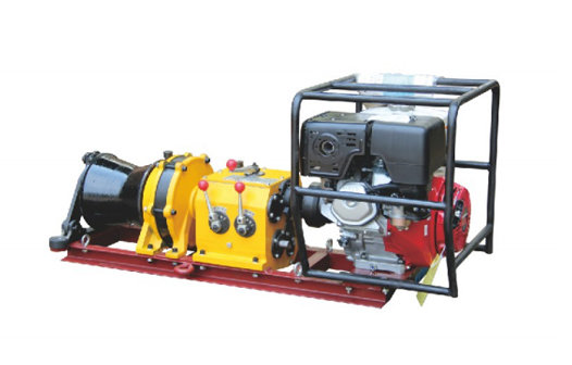 5 ton fast engine powered winch (shaft drive)