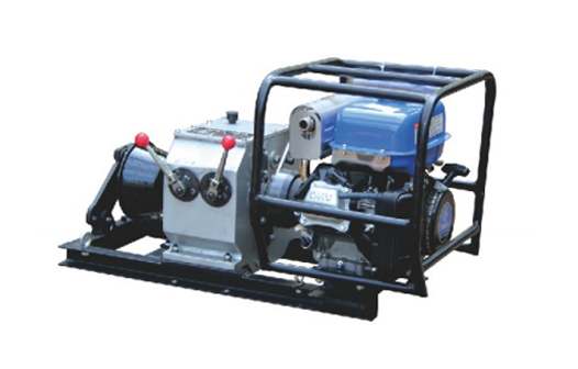 3 ton fast engine powered winch (shaft drive)