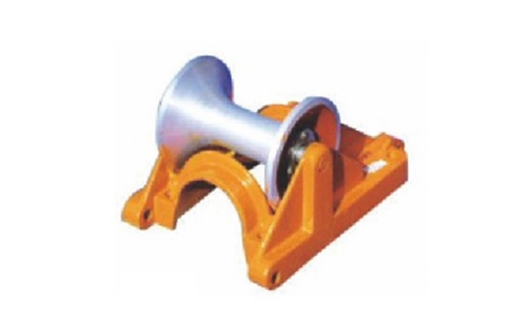 Cable ground linear pulley (cast aluminum frame)